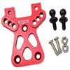 NHX RC Aluminum Front Shock Tower for Traxxas 1/18 LATRAX Teton Red view 1