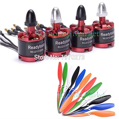 4pcs 2212 920KV Brushless Motor CW/CCW 1045 Propeller for F550 X525 Multicopter