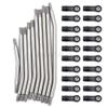 Aluminium Alloy 10PCS Metal Link with Plastic Rod Ends for Axial SCX10 II 90046 90047 90075 1/10 RC Crawler Car Accessories view 4