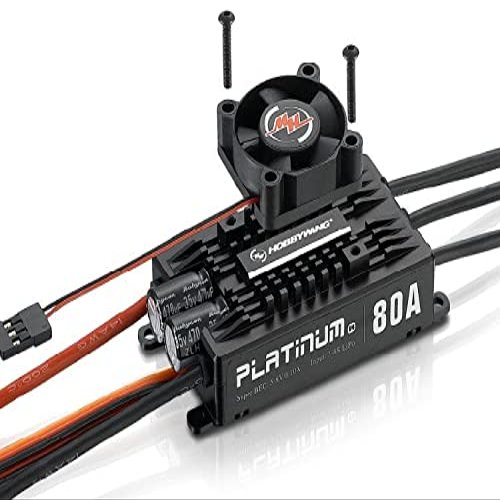 Platinum Pro V4 80a 3-6 S Lipo Bec Blank Form Esc Brushless for Rc Drone Aircraft Helicopter