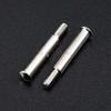#45 Steel 2PCS Front Axles Replacement Parts Accessories for 1/10 for Traxxas Slash 2WD RC Upgraded Parts view 1