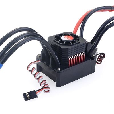 Hobby ESC 150A Waterproof Brushless Electric Speed Controller Sensorless for 1/8 RC Car 4076 4068 Brushless Motor FPV