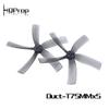 2Pairs HQPROP Duct T75MMX5 75mm 5-Blade PC Propeller 1.5mm for RC FPV Racing Freestyle 3inch Cinewhoop Ducted Drones DIY Parts view 2