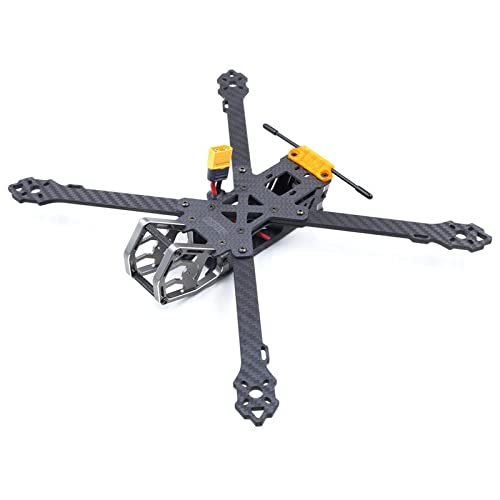 GEP-KHX7 Elegant 7 Inch 300mm Wheelbase 4mm Arm 3K Carbon Fiber FPV Racing Frame Kit for RC Models DIY Parts