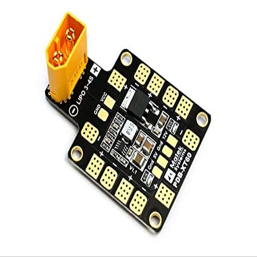 30X30mm MATEK PDB-XT60 BEC 5V&12V Power Distribution Board 3-4S for RC Airplane Multirotor FPV Racing Freestyle Drone DIY Parts