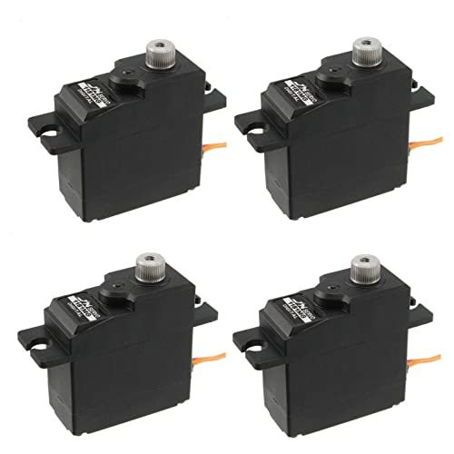 4PCS JX Servo PDI-1181MG 17g Digital Metal Gear Mini Iron Core Servo 3.5KG for RC Vehicle Car Helicopter Airplane Robot Parts