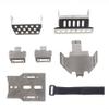 1set Metal Axle Protector Chassis Armor Plate for 1/10 1:10 RC Crawler Traxxas TRX4 TRX-4 Upgrade Part view 1