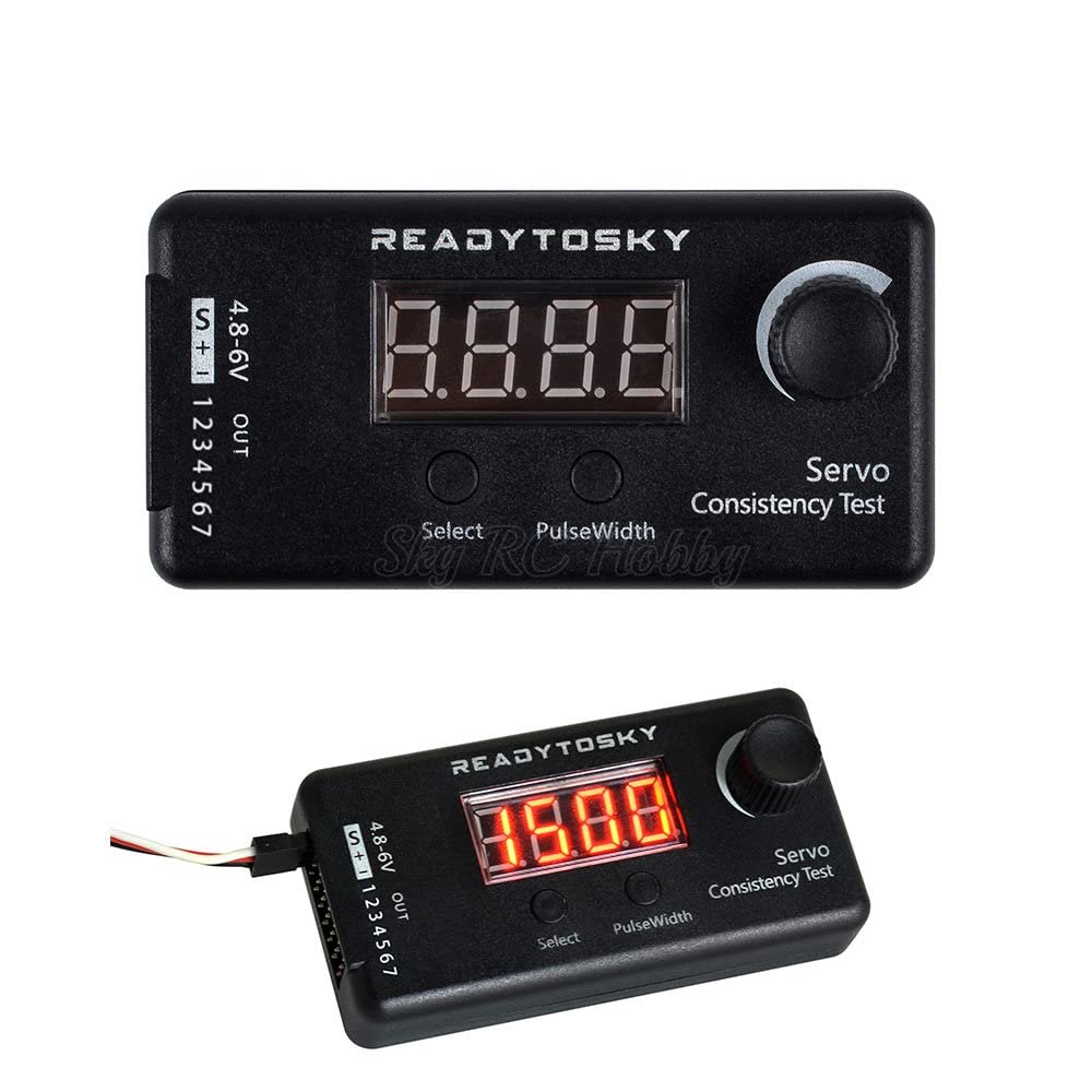 Digital Servo Tester/ESC Consistency Tester for FPV RC Helicopter Airplane Car Servo Tester Tool