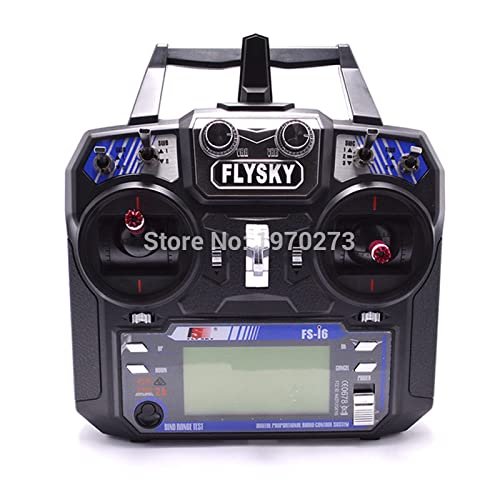 FS-i6 FS I6 2.4G 6CH RC Transmitter Controller w/FS-iA6 Receiver for RC Helicopter Plane Quadcopter Glider Drone