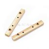 2Pcs/Set RC Car Brass Boulder Bars Nerf Bars Rock Rails for 1/24 1:24 Axial SCX24 90081 Girder Strengthen Upgrade Accessories view 3