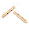 2Pcs/Set RC Car Brass Boulder Bars Nerf Bars Rock Rails for 1/24 1:24 Axial SCX24 90081 Girder Strengthen Upgrade Accessories view 4