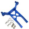 NHX RC Aluminum Rear Body Mount for Traxxas 1/18 LATRAX Teton Blue view 1