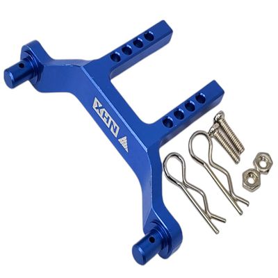 NHX RC Aluminum Front Body Mount for Traxxas 1/18 LATRAX Teton Blue