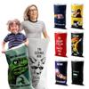 Potato Sack Race Bags | Yard Games | Durable, Interwoven Plastic | Fun, Meme Designs | Family Games For Kids And Adults | Party Supplies | Easter, BBQ, Picnic, Holiday | Set Of 8 | 23 x 40 view 1