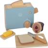 small foot Tasty Toaster Set, Role Playing Game for Children from 3 Years, Wood, Accessories for Play Kitchens, Ref. 12246 view 1