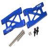 NHX RC Aluminum Front/Rear Lower Suspension Arms for 1/18 LaTrax Teton Blue view 1