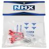 NHX RC Aluminum Rear Shock Tower for Traxxas 1/18 LATRAX Teton Red view 3