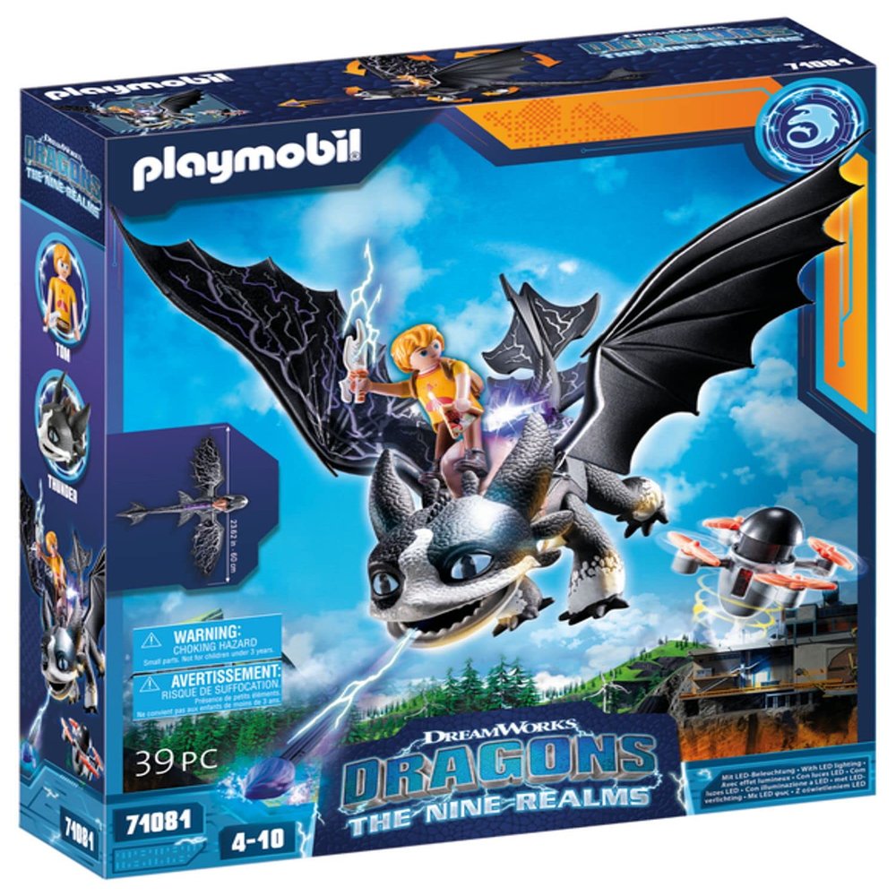 Playmobil Dragons Nine Realms: Thunder & Tom