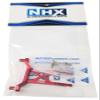 NHX RC Aluminum Rear Body Mount for Traxxas 1/18 LATRAX Teton Red view 3