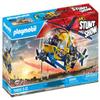 Playmobil Air Stunt Show Helicopter with Film Crew view 1