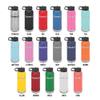 Baby in car Laser Engraved Water Bottle Customizable Polar Camel Stainless Steel with Straw - on board kids family safety warning sign Light Purple 32 oz view 2