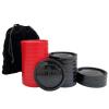 SEETOOOGAMES 24 Pieces 3 Inches Jumbo Replacement Checker Pieces Only-12red,12black view 1