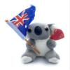Aeisage Small Koala Stuffed Animal - 4" Plush Bear with Flag - Super Soft Australian Souvenir Gift view 1
