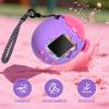 Case for Tamagotchi Paradise Soft Silicone Cover, Protector Sleeve Skin for Virtual Pet Game Machine with Detachable Lanyard Portable Anti-Drop Holder (Purple) view 4