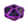 Large D20 Dice Inflatable Extra Large Giant Gaming DND Tabletop RPG Roleplaying Dungeons and Dragons (Black and Purple) view 3