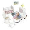 iLAND Miniature Dollhouse Furniture and Accessories for Dollhouse Nursery on 1/12 Scale (Lovely 13pcs) view 1