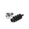 Bettomshin Waterproof Push Rod Rubber Seals, with Aluminum Mount, L54mm for RC Boat 2 Sets view 2