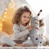 AFAN Long Cat Plush Cute Cat Body Pillows Kawaii Stuffed Animals Plushies Soft Cuddly Cotton Plush Toys Room Decor Gifts for Kids Girls Boys Adults (Grey, 42 Inch) view 4