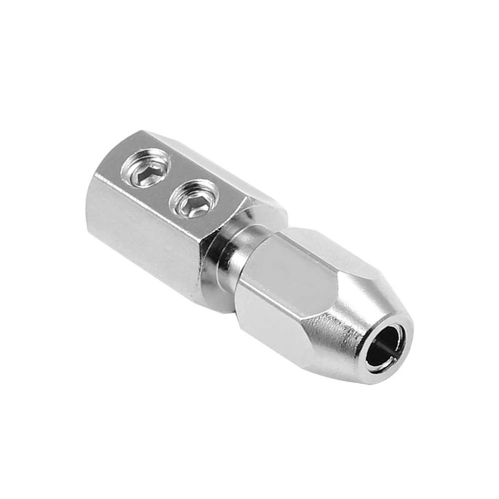 Flex Collet Coupler for 4mm Motor Shaft and 4mm Flex Shaft Flexible Coupling RC Boat Forword, (Bettomshin)
