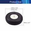 5 inch RC Model Airplane Super Light Sponge Tire Tail Wheel Tire and Wheel Sets for RC Car Airplane PU Sponge Tire with Plastic Hub 2 Pcs, (Bettomshin) view 2