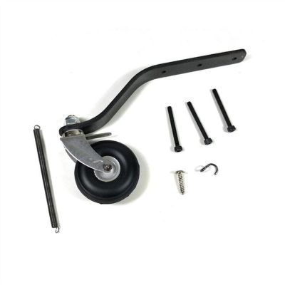 ZHIPAIJI Landing Gear Carbon Fiber Tail Landing Gear Set with PU Wheels for 50cc 100cc RC Airplane Model (Color : for 50cc)