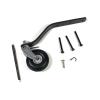 ZHIPAIJI Landing Gear Carbon Fiber Tail Landing Gear Set with PU Wheels for 50cc 100cc RC Airplane Model (Color : for 50cc) view 1