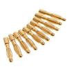 POPETPOP Banana Plug Speaker Cable 50 Pairs 2.0mm Plated Connectors Male Female Battery Motor view 4