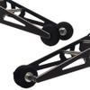 HobbyMarking RC Car Adjustable Aluminim Alloy Wheelie Bar Kit Tail Wheel Head Up Wheel Assembly for 1/10 TRX Slash 2WD Rustler Bandit Upgrade Parts view 3