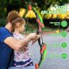 TEMI Bow and Arrow Set for Kids with LED Lights-Archery Set with 10 Suction Cup Arrows, Quivers & Standing Target, Outdoor Toys for Kids Boys & Girls Ages 3-12 Years Old view 4