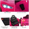 Costzon Ride on Car, Pink Licensed Maserati Gbili 12V Battery Powered Electric Car with Parent Remote Control & Manual Modes, Horn, Lights, MP3, Kids Car Toy Maserati Car for Boys Girls Toddlers Gift view 4