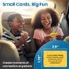 400 Conversation Cards for Kids  Engage Kids, Laugh, and Grow Closer During Family Dinner, Game Night, and Road Trips  Have Fun Building Social-Emotional Skills - Super Portable 2.5" x 1.75" Cards view 3