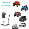 12 Volt Battery Charger for Ride on Toys Power Wheels Jeep Vehicle Truck, Compatible with Best Choice Products/Kid Trax/Dynacraft/Mercedes/Lamborghini/Wrangler view 2