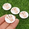 Odoria 1/12 Miniature Plates and Silverware Set Dollhouse Accessories, Copper view 3