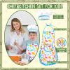 KAEGREEL Kids Baking Chef Set, 26Pcs with Dinosaur Apron & Hat Role Play Cooking Chef Cooking Dress Up Toys, Pretend Play Kitchen Toys Gifts for Boys Girls Aged 3-8 view 2