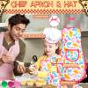 KAEGREEL Kids Baking Set 26Pcs with Dinosaur Apron & Hat Cooking Chef Dress Up Role Play Toys, Kitchen Toys Pretend Play Gifts for Girls Boys Aged 3 4 5 6 8 Years Old view 2