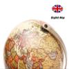 Topglobe Antique Globe Dia 5.5-inch / 14cm- Educational/Geographic - English Map view 3