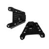 LCX Racing 1/6 RC Crawler Car Aluminum Rear Shock Tower Mount Shock Hoop Set Shock Absorbers Bracket for Axial SCX6 AXI05000, Upgrades Parts Accessories (Rear) view 4