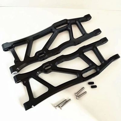 for Arrma 1/8 Kraton Outcast Talion Notorious 6S AR330249 Aluminum Rear Lower Suspension Arms Black