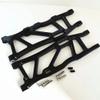 for Arrma 1/8 Kraton Outcast Talion Notorious 6S AR330249 Aluminum Rear Lower Suspension Arms Black view 2