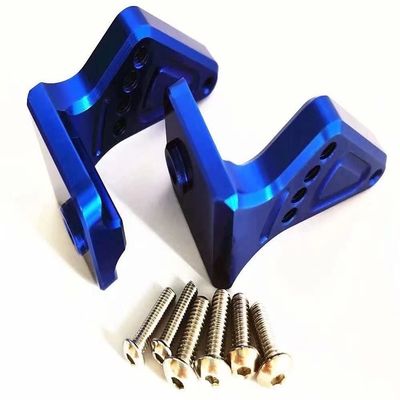 for Traxxas E-Revo VXL 2.0 5411 5413 Aluminum Ajustable Rear Wing Mount Blue